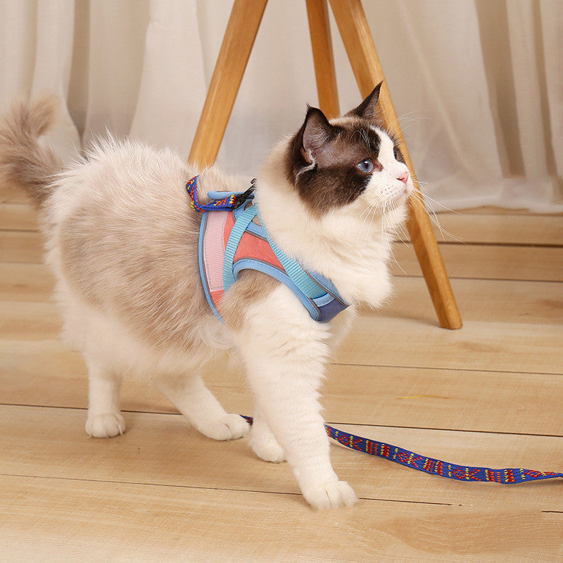 Reflective Anti-Escape Harness Leash for Pet
