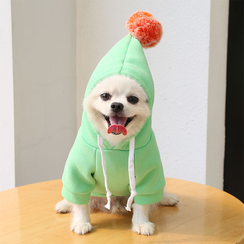 Autumn Cartoon Sweater Clothes For Pets