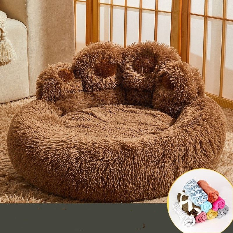 Fleece-Lined Sofa Mattress Bed for Pet