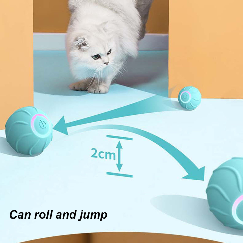 Automatic Bouncing Pet Ball Toy