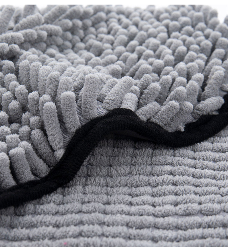Super Absorbent Microfiber Pet Bathrobe Towel