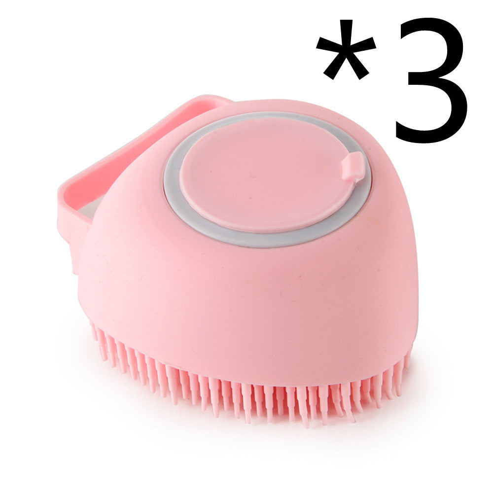 Silicone Pet Bath and Massage Gloves