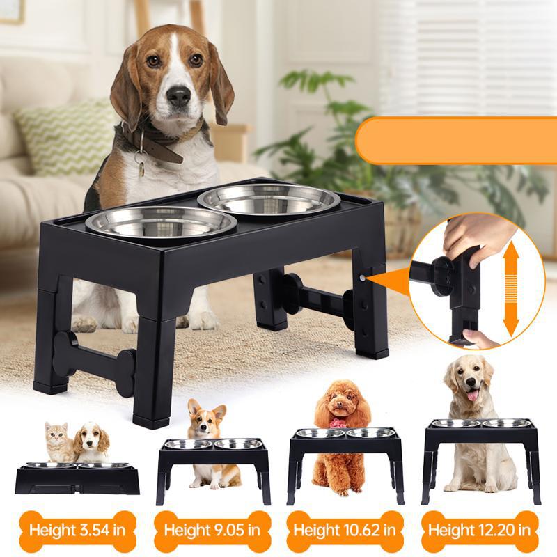 Pet Lifting Feeding Bowl with Neck Protection