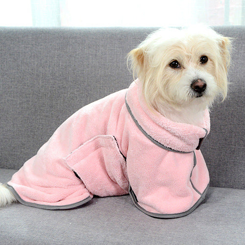 Absorbent Pet Bathrobe Towel