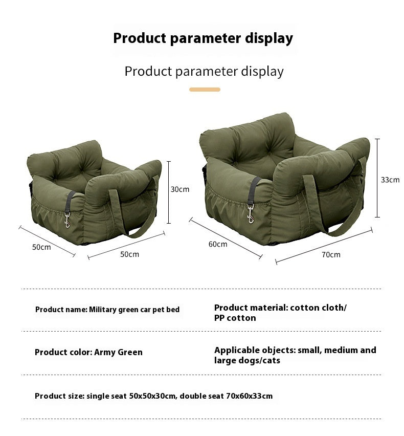 Safety Seat for Pet Travel