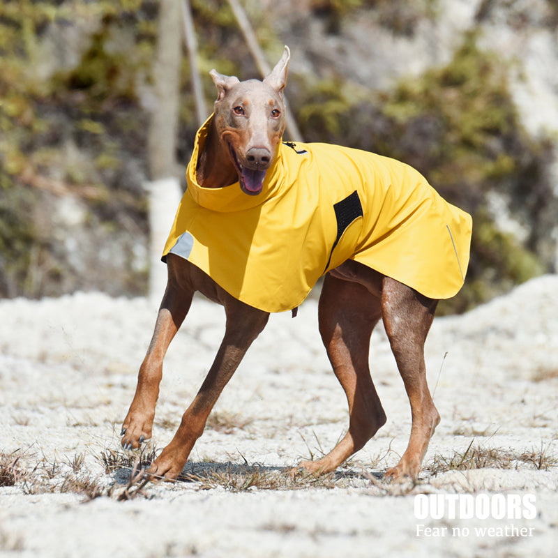 Waterproof Windproof Shell Jacket Raincoat For Pets