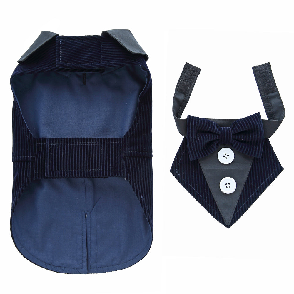 Formal Tuxedo Style Pet Clothing