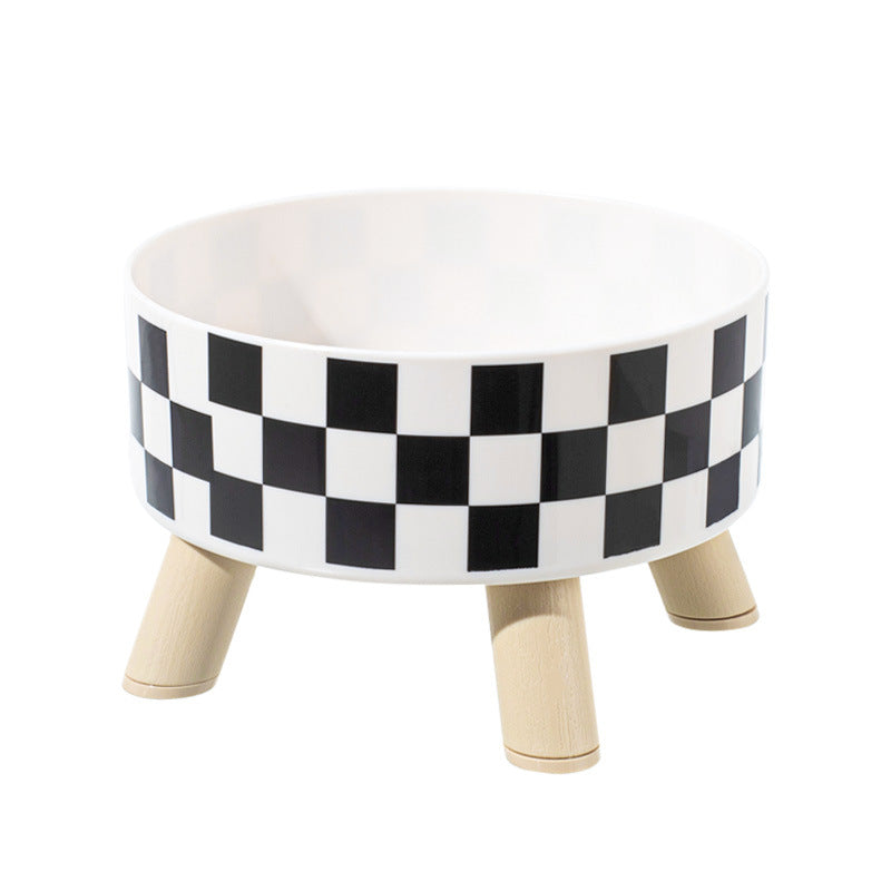 Polka Dot Stainless Steel Large Bowl for Pet