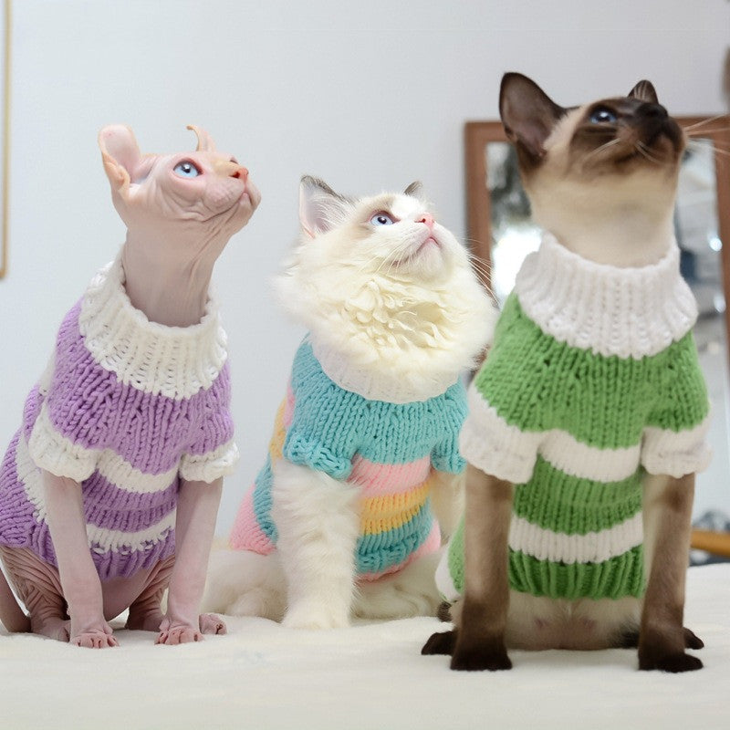 Warm Sweater For Hairless Pets
