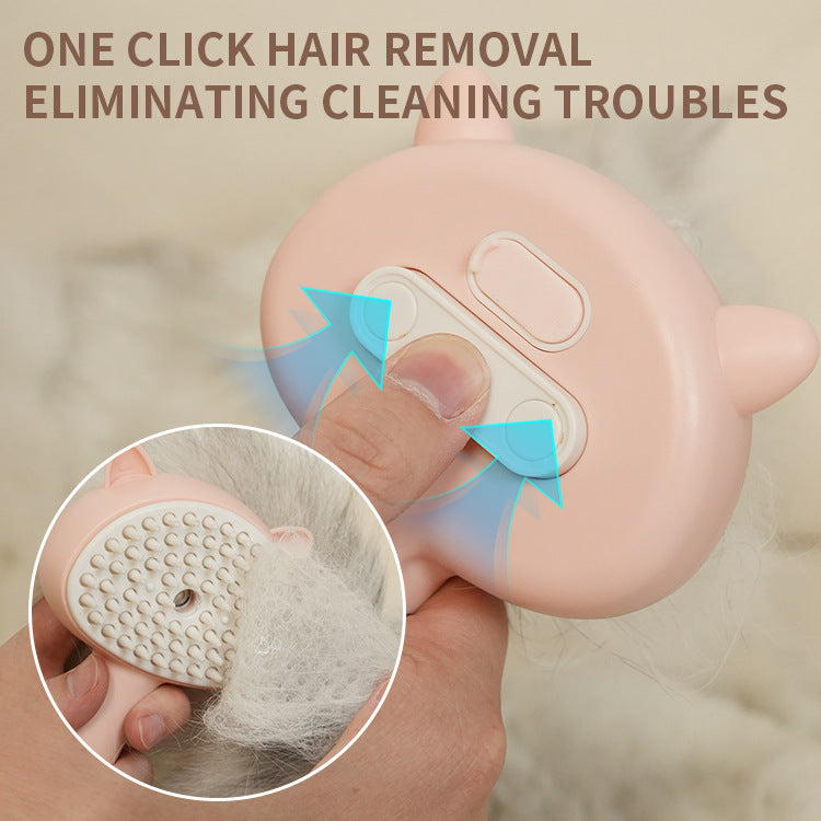 Pet Hair Cleaning Brush With Mist