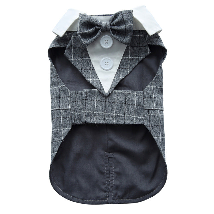 Formal Tuxedo Style Pet Clothing