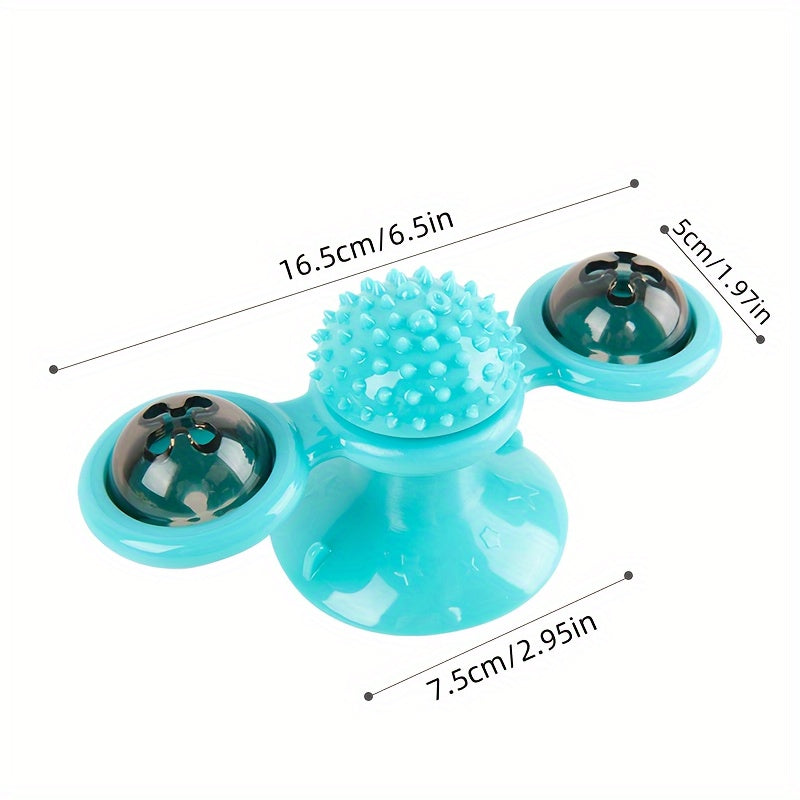 New Windmill Rotating Interactive Pet Toy