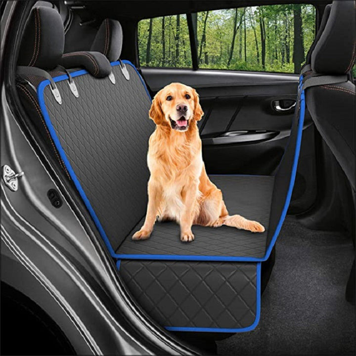Pet Car Seat Cover with Zipper Pocket