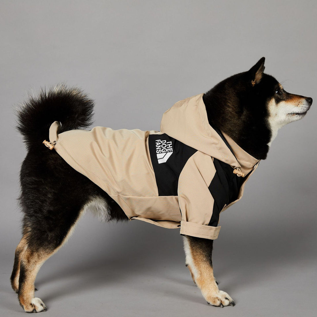 Khaki Shell Jacket For Pets