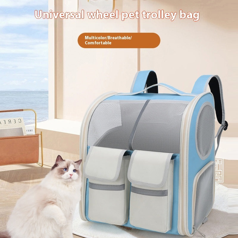 Large Capacity Pet Trolley Bag