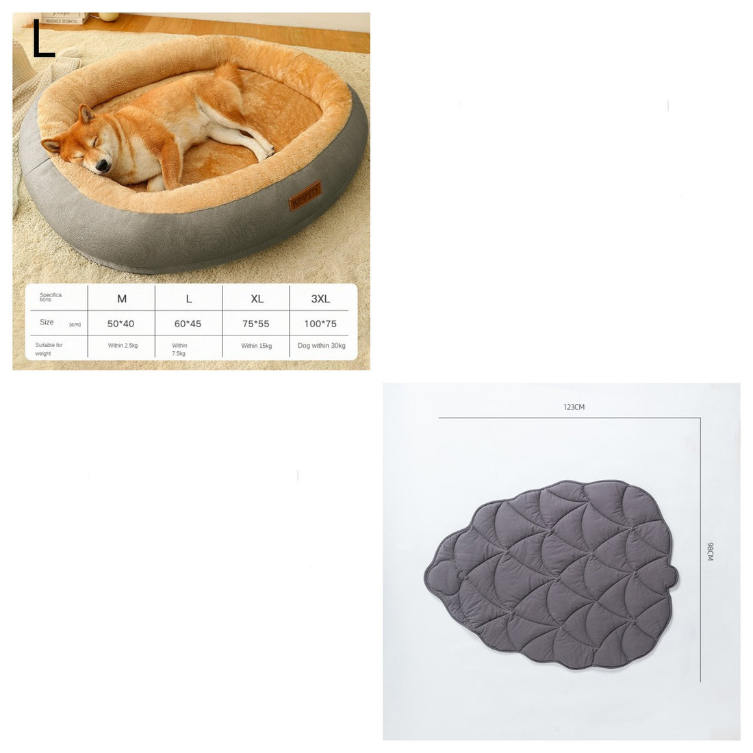 Removable and Washable Warm Bed for Pet