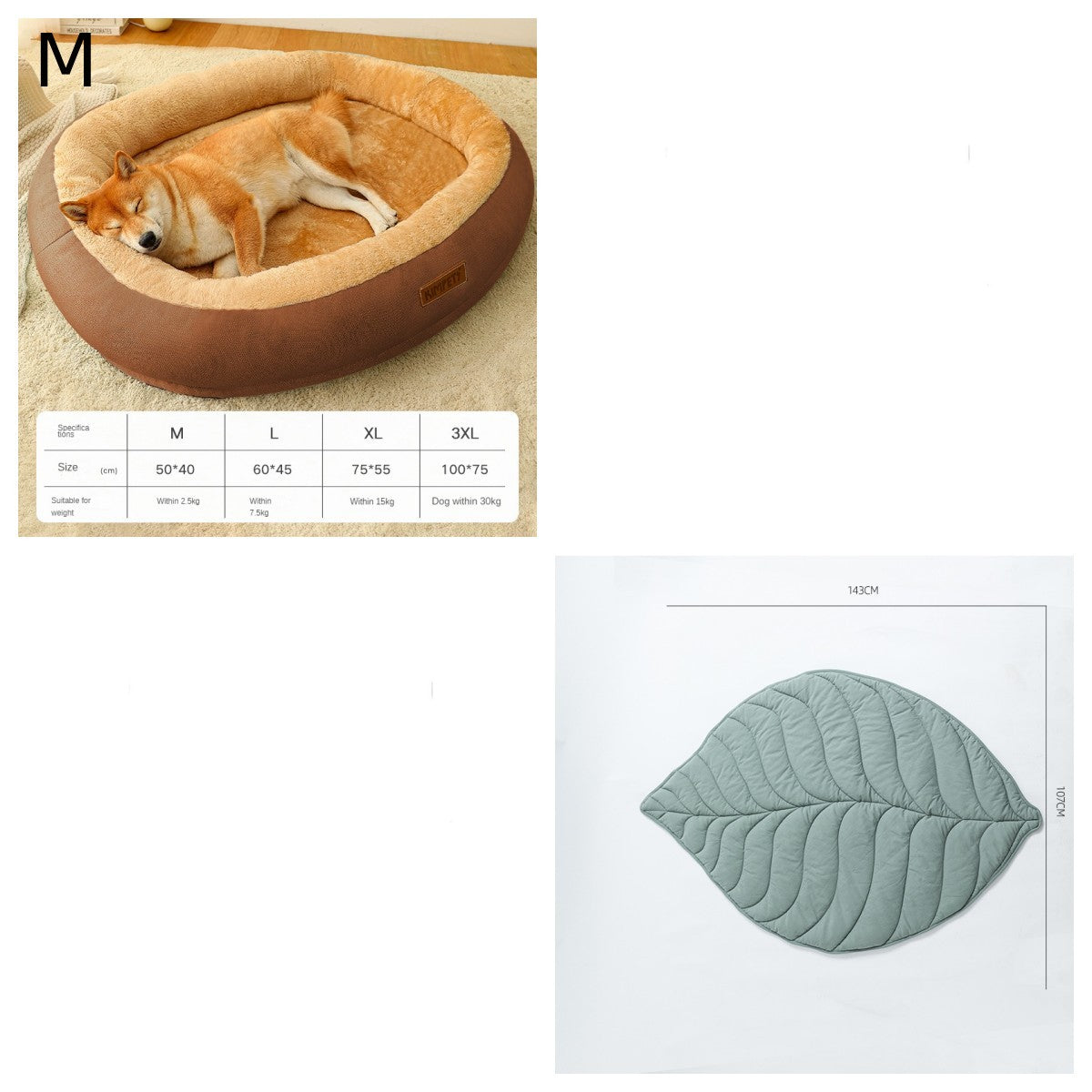 Removable and Washable Warm Bed for Pet