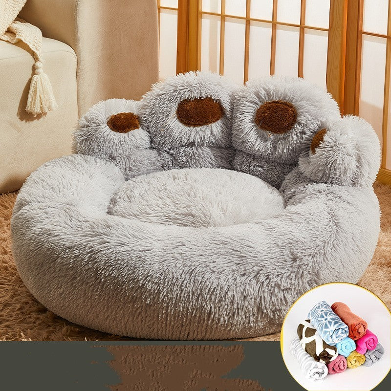 Fleece-Lined Sofa Mattress Bed for Pet