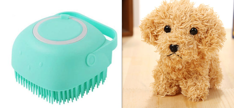 Hot Selling Silicone Pet Bath Brush