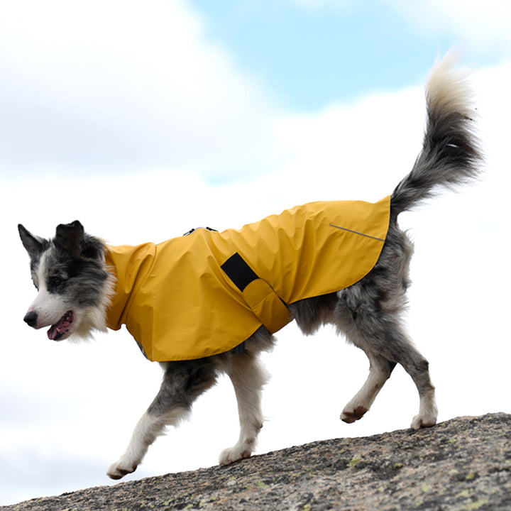 Waterproof Windproof Shell Jacket Raincoat For Pets