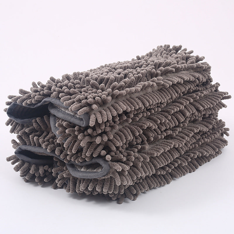 Pet Scrubbing and Bath Glove Towel