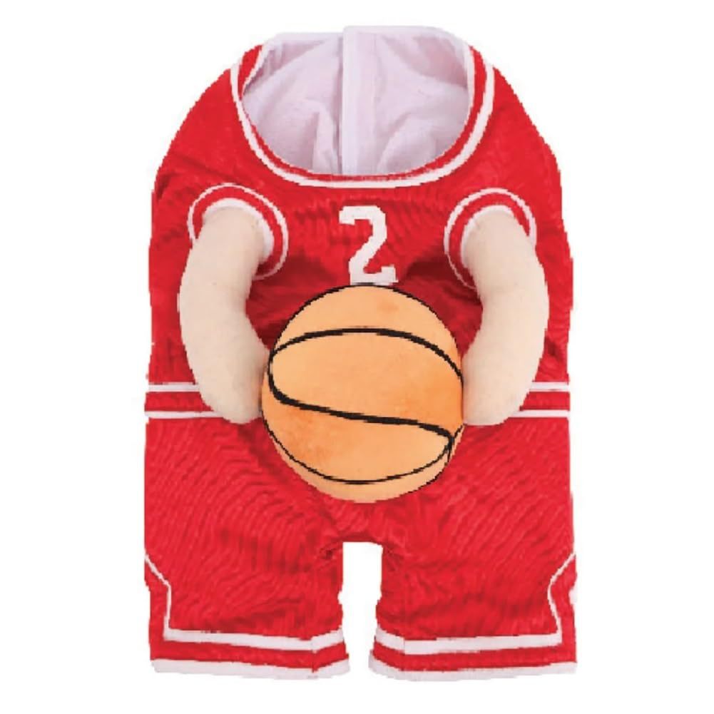 Basketball Themed Pet Costume with Ball