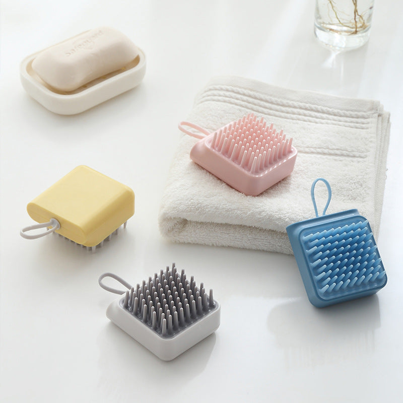 Dual Function Pet Bath and Grooming Brush