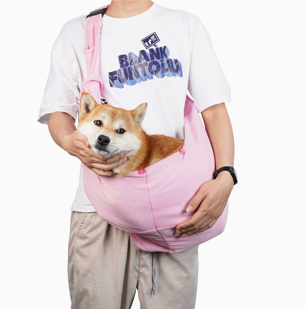 Foldable Portable Crossbody Pet Bag